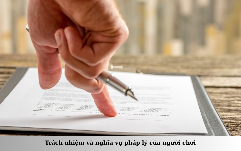 Trách nhiệm và nghĩa vụ pháp lý của người chơi